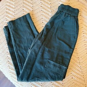 a new day Dark Green Ankle Cargo Pants